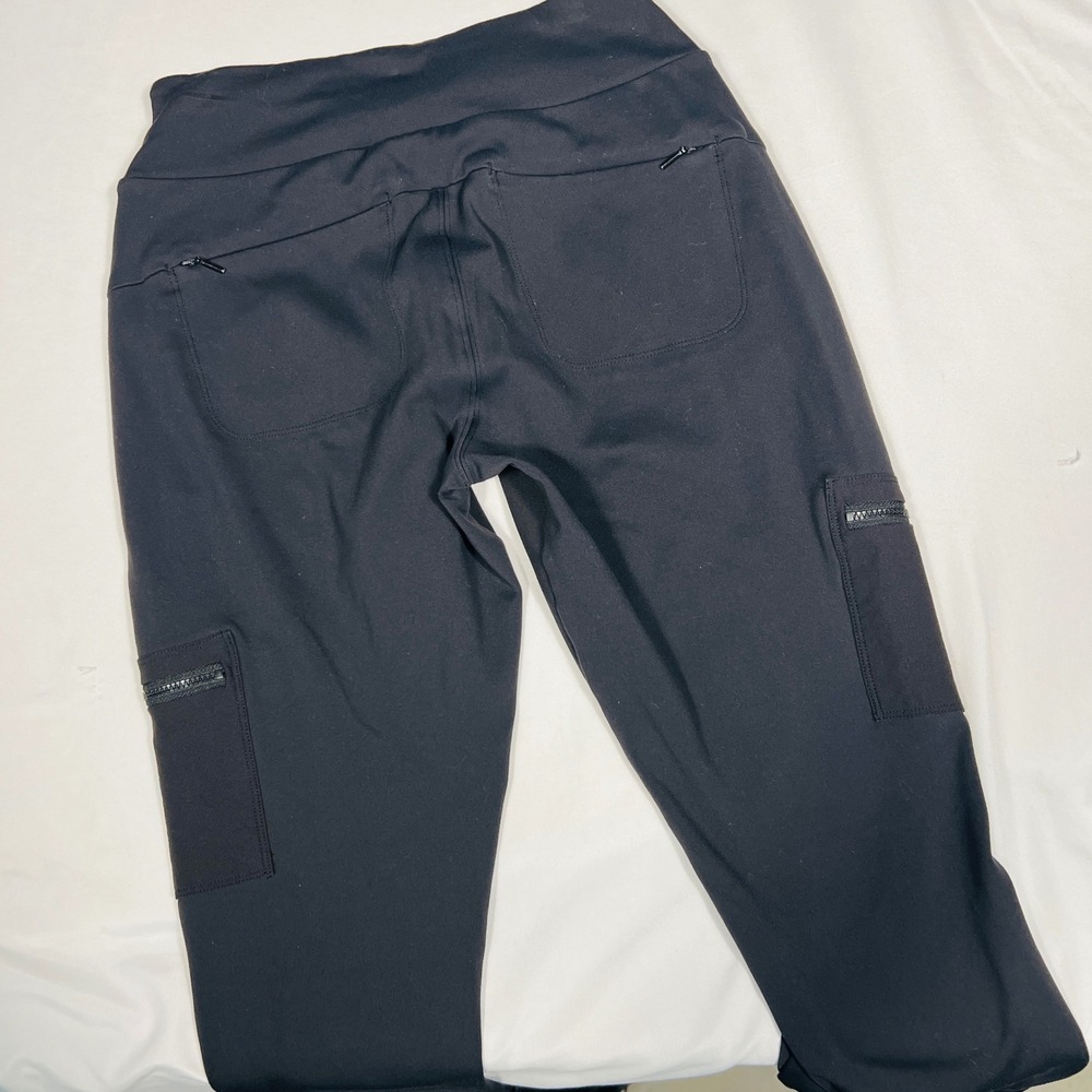 Athleta Headlands Hybrid Cargo II Pants Black Hiking Outdoor Trousers Womens 6 - Picture 7 of 7